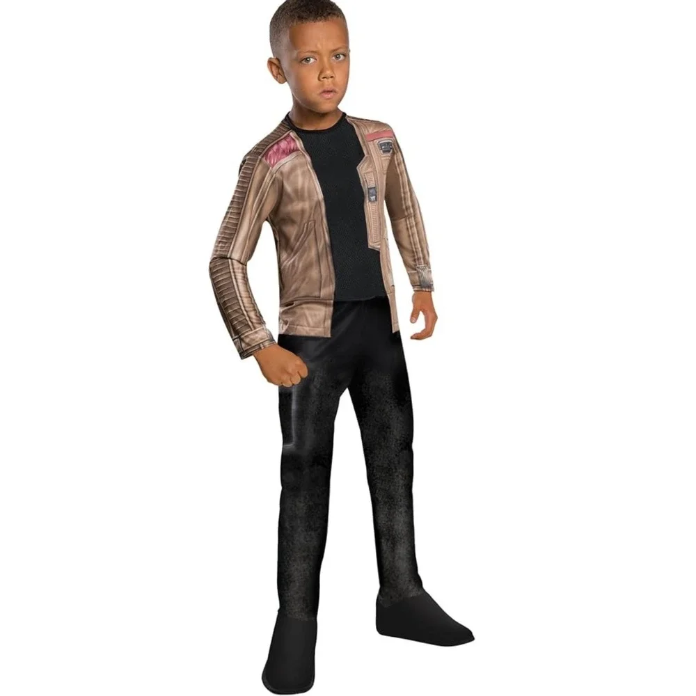 Star Wars The Force Awakens‎ FINN Costume Child Small 4-6 New - Picture 2 of 9